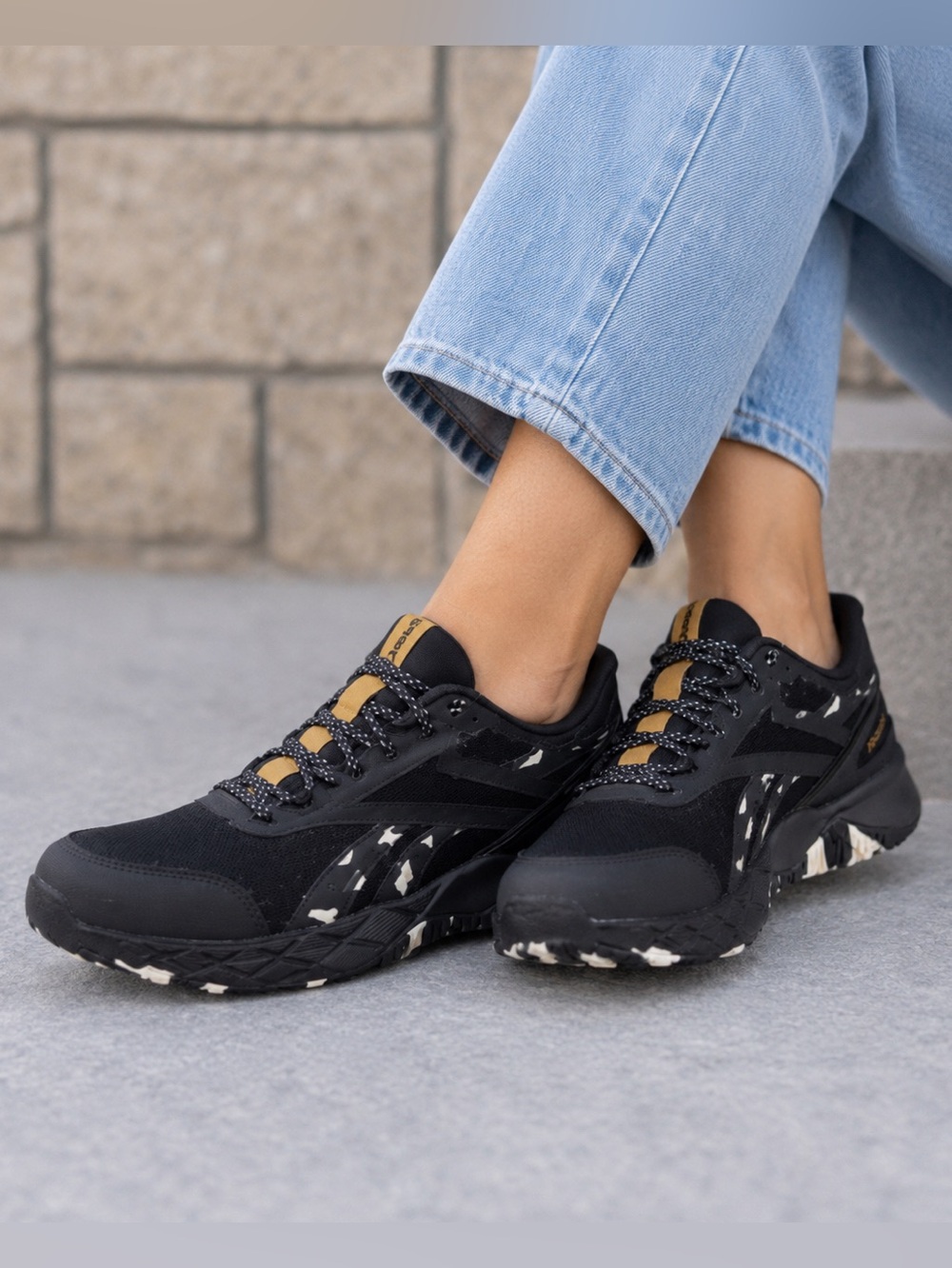 Reebok Work Nanoflex TR Black Camo Women's Safety Toe Size 10